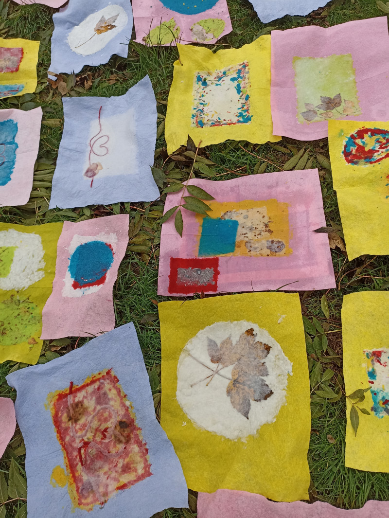 handgesch&ouml;pftes Papier